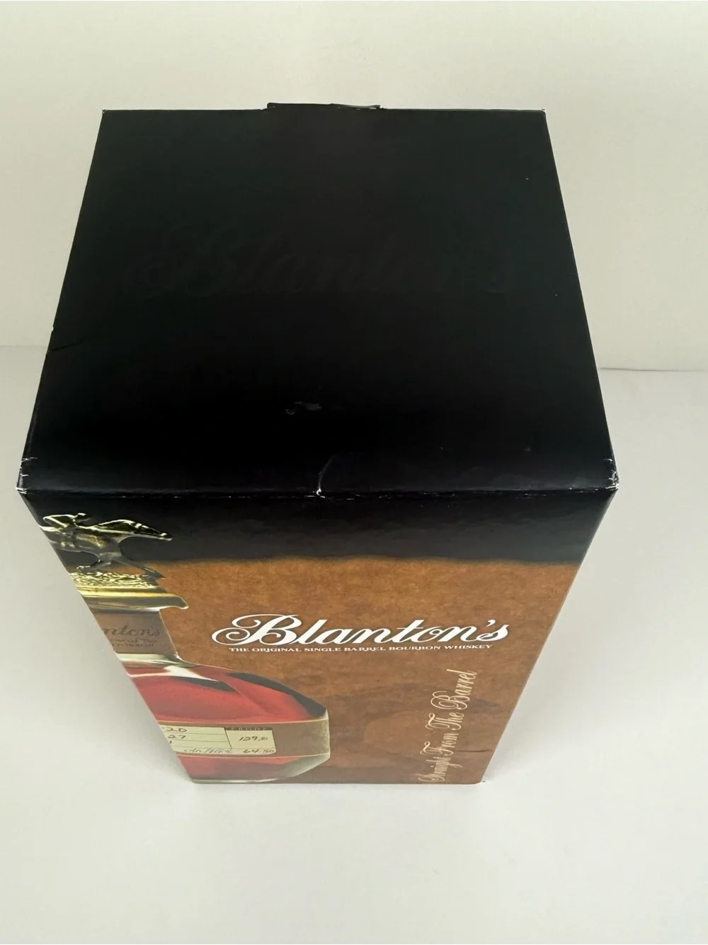 Blantons SFTB Bourbon Whiskey 750 ml Empty Unrinsed Bottle Bag Box Stopper “O”